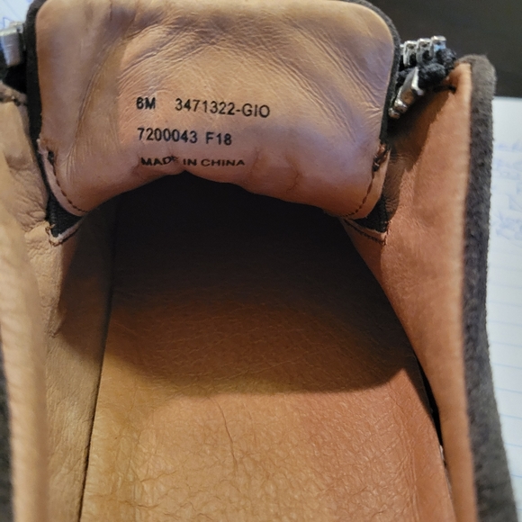 Frye Lena Low Top Zip Sneaker - Picture 9 of 9